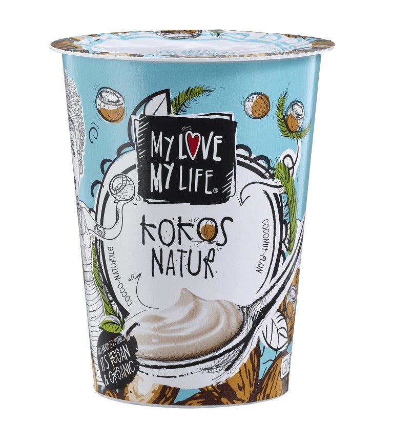 Specialitate Vegetala Bio de Cocos Natur Vegan Mylove - Mylife 400 g