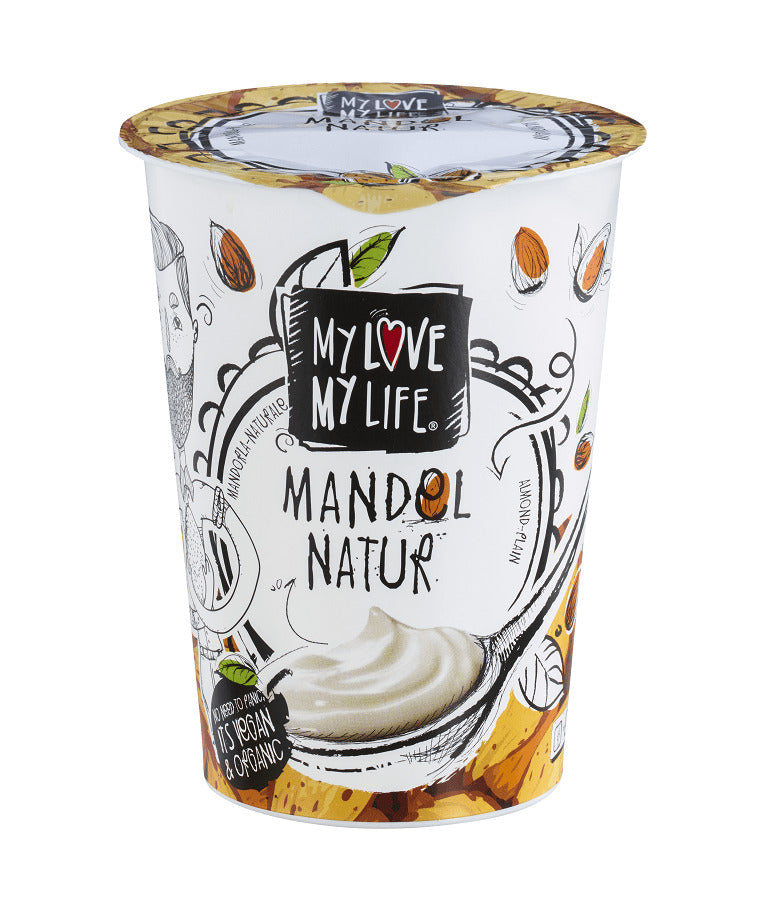 Iaurt Vegetal de Migdale Natur Bio Vegan MyLove - MyLife 400 g