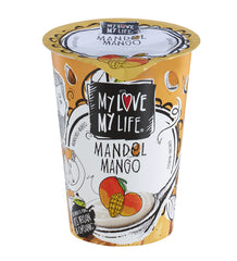 Iaurt Vegetal de Migdale cu Mango Bio Vegan MyLove - MyLife 180 g