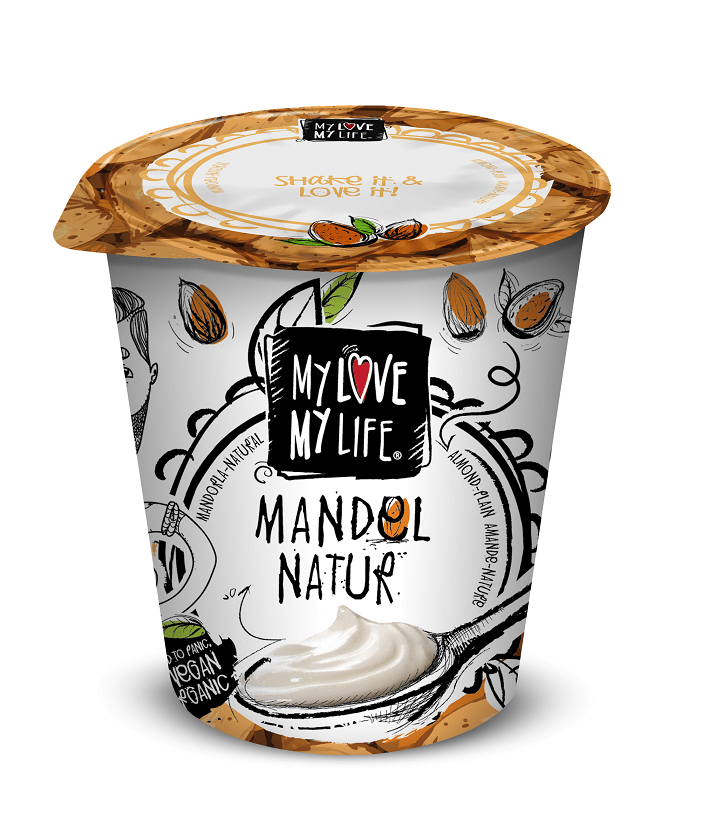 Specialitate Vegetala Bio de Migdale Natur Vegan Mylove – Mylife