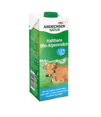Bio Lapte de Vaca 1,5 % Uht Andechser 1 l
