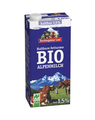 Bio Lapte de Vaca din Alpi Uht 1,5 % Berchtesgadener Land 1 l