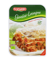 Bio Lasagna Congelata cu Legume Fara Lactoza Vegana Giacobbe 375 g