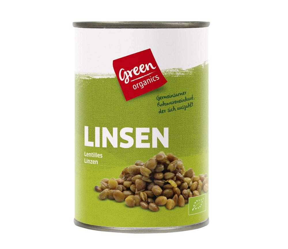 Bio Linte Verde Conserva Green Organics 400 g