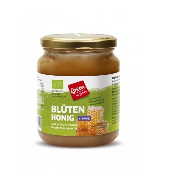Bio Miere de Flori Cremoasa Green Organics 500 g
