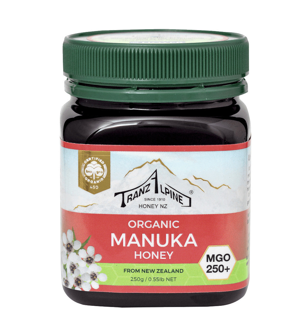 Bio Miere de Manuka MGO 250+ TranzAlpine 250 g