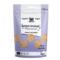 Bio Mini Cookies cu Migdale Sarate Caramelizate Kookie Cat 100 g