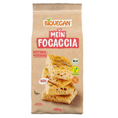 Bio Mix de Faina pentru Focacia Fara Gluten Biovegan 500 g