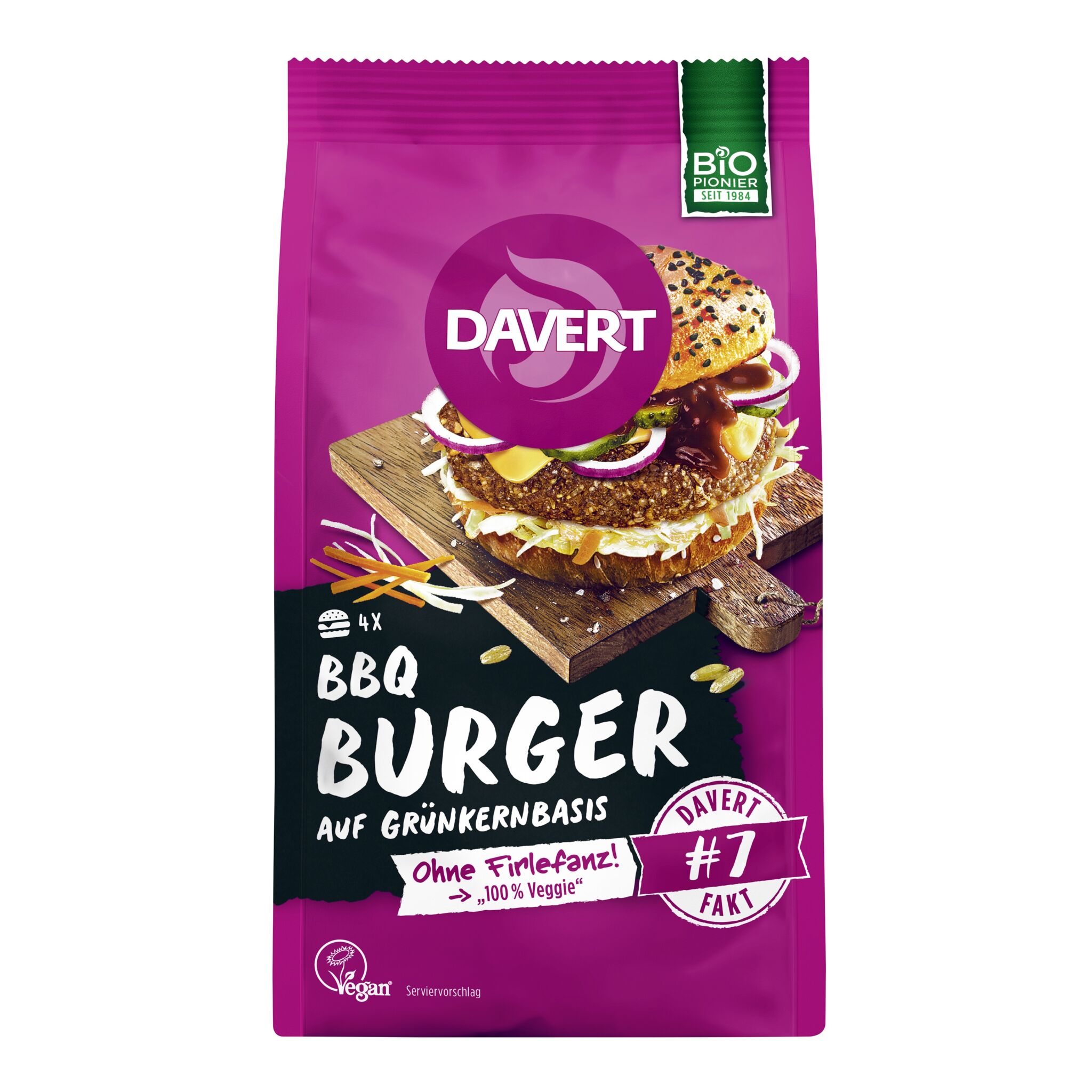 Bio Mix pentru Burger BBQ Burger Davert 160 g