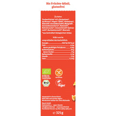 Bio Musli Crocant cu Fructe Fara Gluten Bauck Hof 325 g