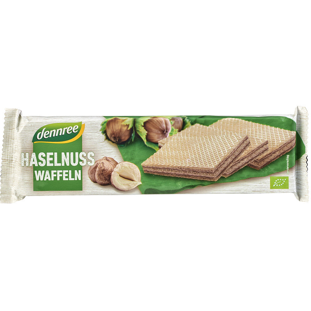 Napolitana Bio cu Alune Dennree 125 g