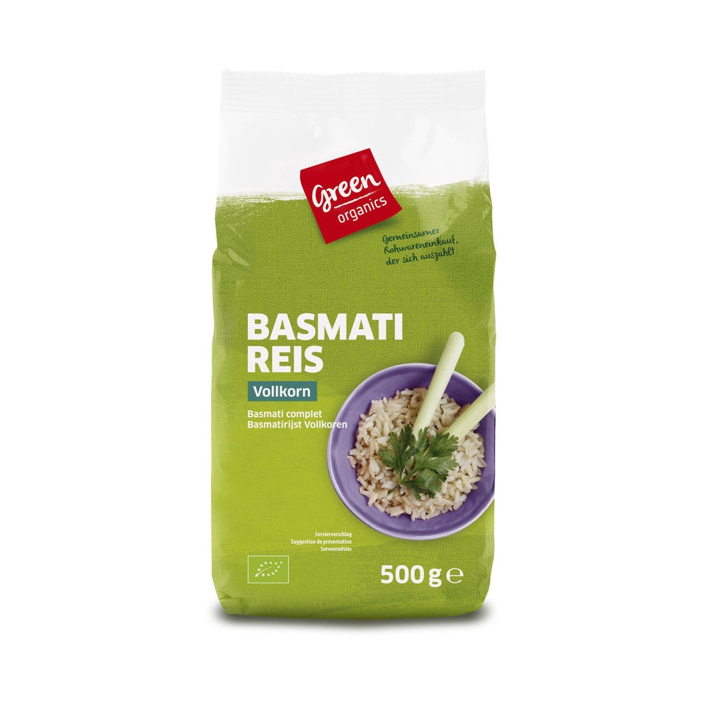 Bio Orez Basmati Integral Green Organics 500 g