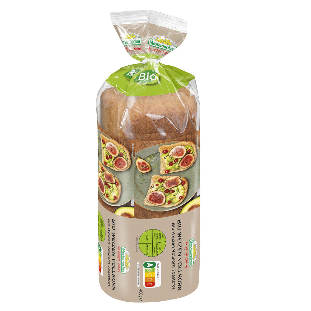 Paine Bio Toast din Grau Integral Mestemacher 400 g