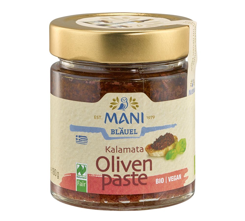 Pasta de Masline Bio Kalamata Mani 180 g