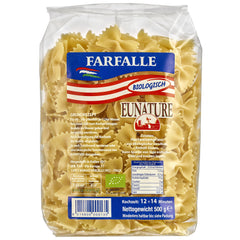Paste Farfale din Grau Dur Eunature 500 g