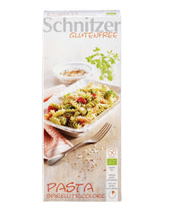 Bio Paste Fusilli Tricolore din Porumb si Orez Fara Gluten Schnitzer 250 g