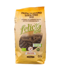 Paste Fusilli din Hrisca Bio Fara Gluten Felicia 250 g