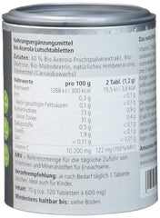 Bio Pastile cu Acerola Amazonas 120 tablete 70 g