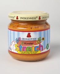 Bio Pate Vegetal Pentru Copii Indulcit cu Suc de Mere Vegan Fara Gluten Zwergenwiese 180 g