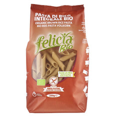 Penne Bio din Orez Integral Fara Gluten Felicia 250 g