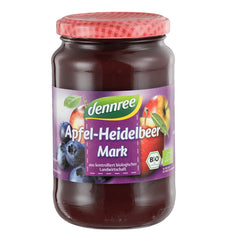 Bio Piure de Afine si Mere Dennree 360 g