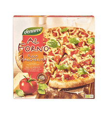 Bio Pizza Congelata Al Forno Margherita Dennree 335 g