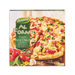 Bio Pizza Congelata Al Forno Vegetaria Dennree 350 g