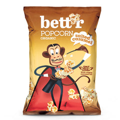 Bio Popcorn cu Caramel Sarat Fara Gluten Bettr 60 g