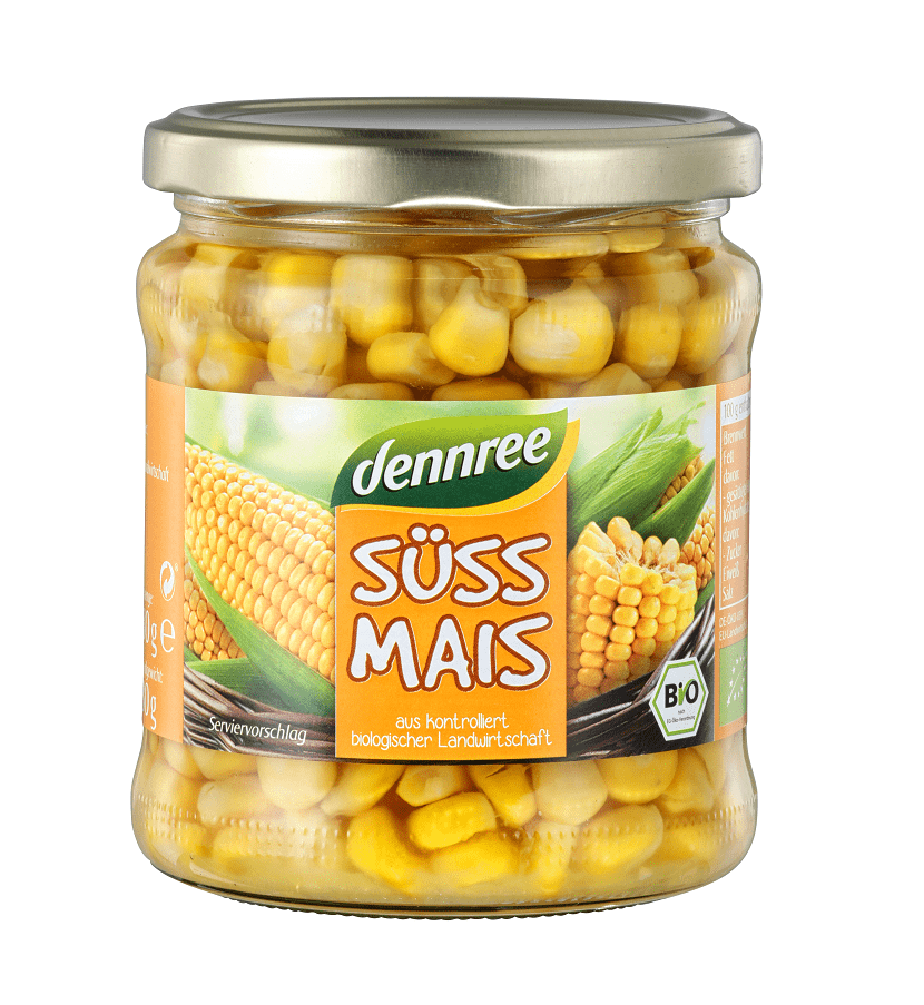 Porumb Dulce Bio Dennree 330 g