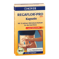 Bio Probiotic Regaflor-Pro 15+ Capsule Vegan Fara Gluten Hoyer 30 buc