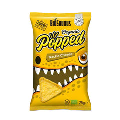 Bio Pufuleti din Porumb cu Nacho Cheese Biosaurus 25 g