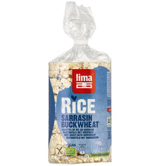Rondele Bio din Orez Brun cu Hrisca Fara Gluten Lima 100 g