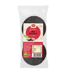 Bio Rondele din Orez Expandat cu Ciocolata Neagra Vegan Rosengarten 65 g
