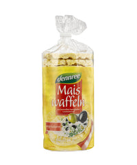 Rondele din Porumb Bio Expandat Fara Sare Fara Gluten Dennree 120 g