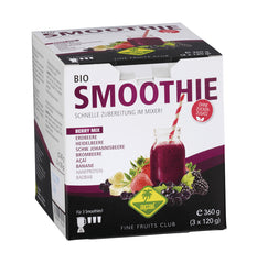 Bio Smoothie Berry Mix Acai 3 x 120 g 360 g