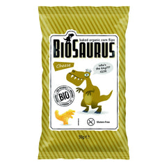 Bio Snacks de Porumb cu Branza Gluten Free Biosaurus 50 g