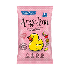 Bio Snacks de Porumb cu Mar si Morcov GlutenFree Angelina 30 g