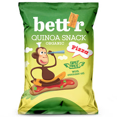 Bio Snacks de Quinoa cu Pizza Fara Gluten Bettr 50 g