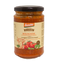 Bio Sos Bolognese din Rosii Coapte la Soare Demeter Internationale Biobauern 280 g
