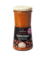 Bio Sos Iute cu Fasole si Tomate Zwergenwiese 420 ml