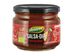 Bio Sos Picant Tortilla Salsa Dip Mexican Dennree 235 g