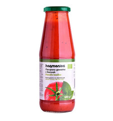Bio Sos de Rosii Passata cu Busuioc Harmonica 680 g
