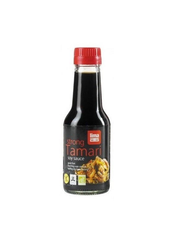 Sos de Soia Tamari Bio Strong Fara Gluten Vegan Lima 145 ml
