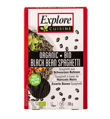 Bio Spaghete din Fasole Neagra Fara Gluten Vegan Explore Cuisine 200 g