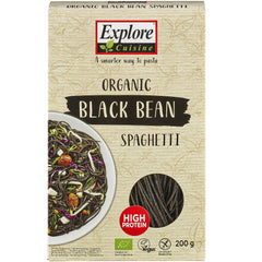 Bio Spaghete din Fasole Neagra Fara Gluten Vegan Explore Cuisine 200 g