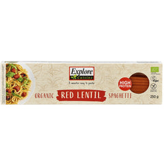 Bio Spaghete din Linte Rosie Fara Gluten Vegan Explore Cuisine 250 g