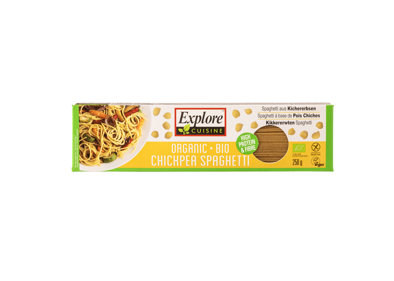 Bio Spaghete din Naut Fara Gluten Vegan Explore Cuisine 250 g