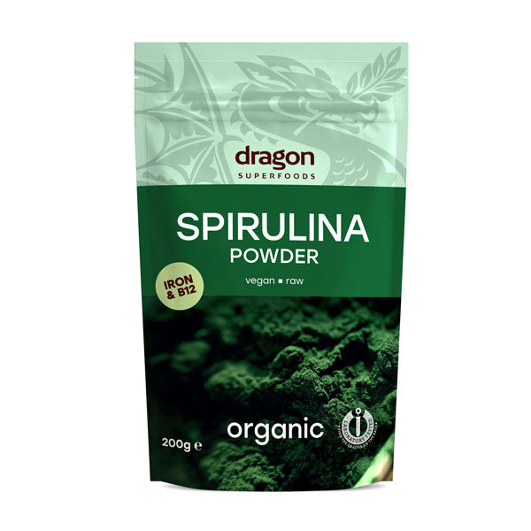 Spirulina Pulbere Bio Dragon Superfoods 200 g