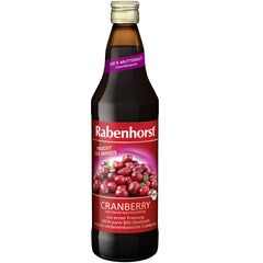 Suc de Merisoare Bio 100% Rabenhorst 750 ml
