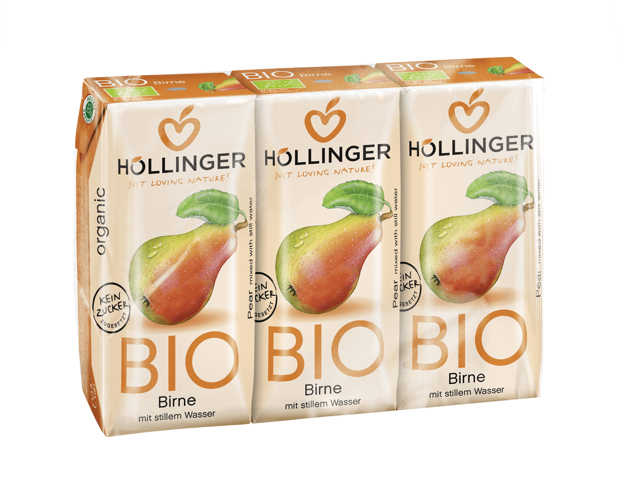 Suc de Pere Bio Hollinger 3 buc x 200 ml